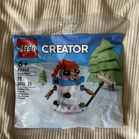 LEGO CREATOR: Christmas Tree (30286) and Snowman (30645) Sealed