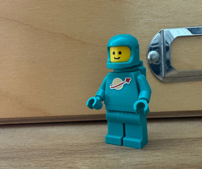 LEGO  Spaceman TÜRKIS Classic Space NEU in Zipbeutel