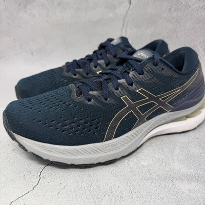 Asics Womens Gel Kayano 28 1012B047 Blue Running Shoes Sneakers Sz 9 M (B)
