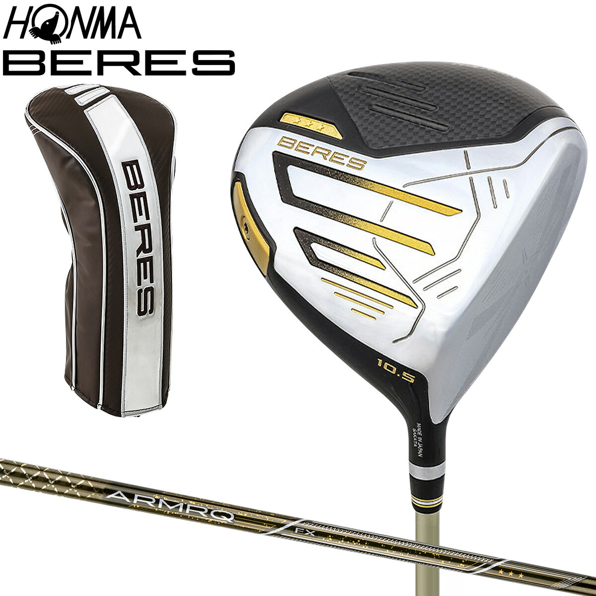 ホンマ　BERES #3 HONMA Beres 09 2024 Driver 3S 3 Star Club Loft 9.5° ARMRQ FX Shaft