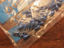 150 pcs Matsuo Tantalum Radial Capacitors 4.7 M 20 V Blue Japan NOS 7210268216