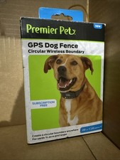 Premier Pet GPS Dog Fence Circular Wireless Boundary GIF00-18024 BRAND NEW