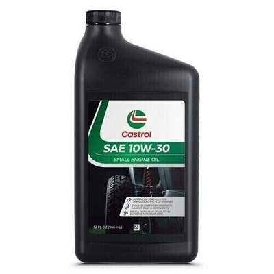 Castrol 215308 SAE 10W-30 Small Engine Oil For 4-Cycle Eng & Lawn Mowers   32oz