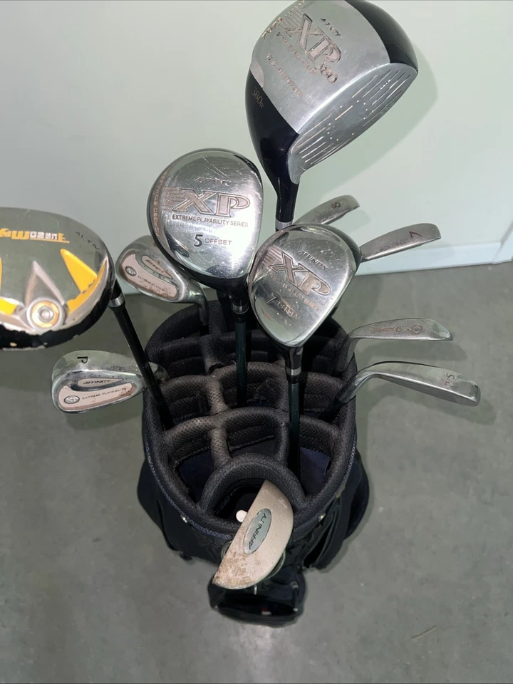 Affinity XP Extr. Juego de golf diestro Jugabilidad 4/5, 6, 7, 8, 9, P, S -Es 1,3, 5,7 W Foto 2 de 4