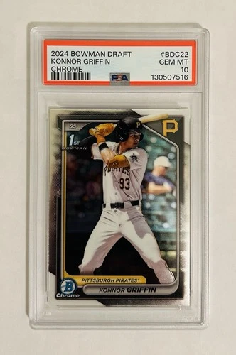 2024 Bowman Draft- Konnor Griffin 1st Bowman Chrome PSA10