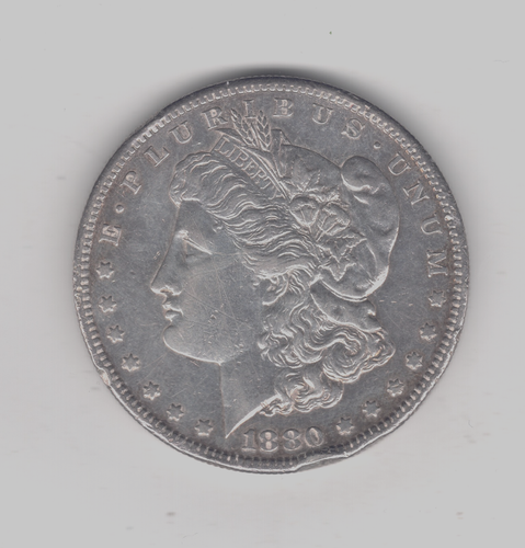 USA 1880-S, San Francisco Mint, MORGAN SILVER DOLLAR in VF Condition!