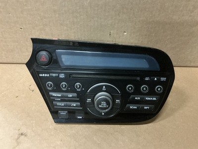 2010-2014 HONDA INSIGHT AM FM INFORMATION RADIO DISPLAY SCREEN OEM 39100-TM8-A01