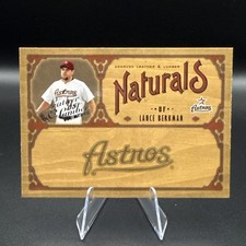 2005 Donruss Leather & Lumber - Naturals Lance Berkman #N-12 /2000