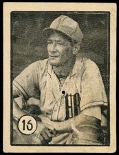 1945-46 Caramelo Deportivo Cuban League 16 Gilberto Valdivia Marianao
