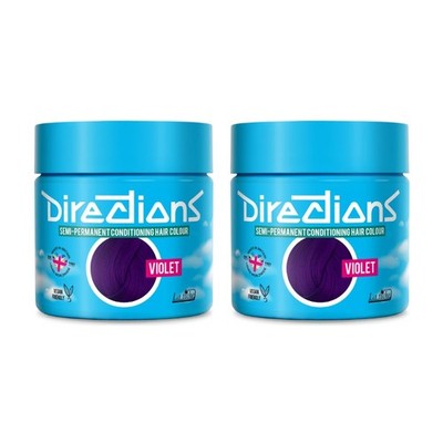 2x La Riche Directions Semipermanente Haarfarbe 100 ml (2er Pack), Lila 