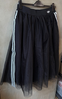 adidas Originals Tulle Skirt Women's Lifestyle Casual Dress AsiaFit NWT KS6563