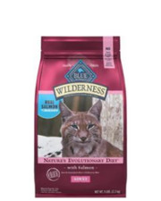 BLUE Buffalo Wilderness Salmon Dry Cat Food 5 lb Grain Free High Protein