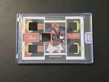 2022 Buster Posey Three And Two Full Count Swatches #/49