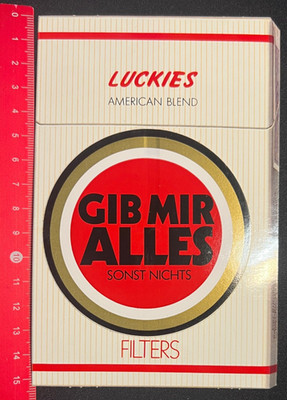 Luckies American Blend - Give Me Everything - Decal Sticker /26041771
