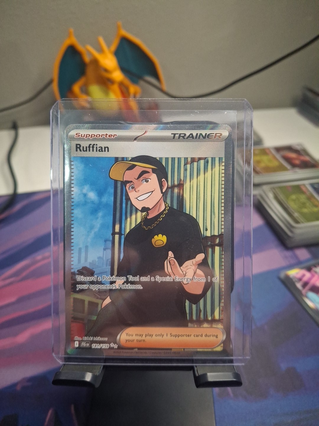 RUFFIAN 181/159 JOURNEY TOGETHER POKEMON (FULL ART, NM)