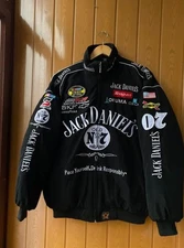 Limited NASCAR Jack Daniel’s Embroidered Black Racing Jacket by JH Design