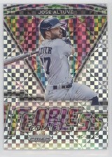 2021 Panini Prizm Fearless Power Plaid Prizm 40/75 Jose Altuve #FR-9 zr9