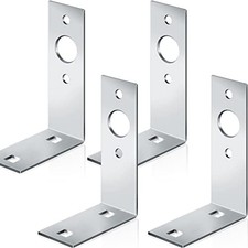 Galvanized Trailer Light Brackets Mounting L Shape Tail Light Bracket 4 Sliver