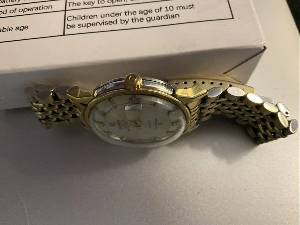 Omega Constellation Золотая Крышка Сковорода Автоматическая Оригинальная Золотая Крышка Лента - Изображение 4 из 4