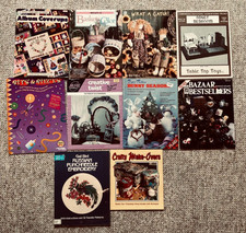 Vintage Craft Books Mix of 10 Gifts/Household/Kids, Set C