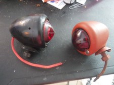 fender marker lights glass torpedo lens rat rod hot rod motorcycle vintage car