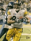 HINES WARD PITTSBURGH STEELERS AUTOGRAPHED SIGNED 8X10 COLOR PHOTO COA!