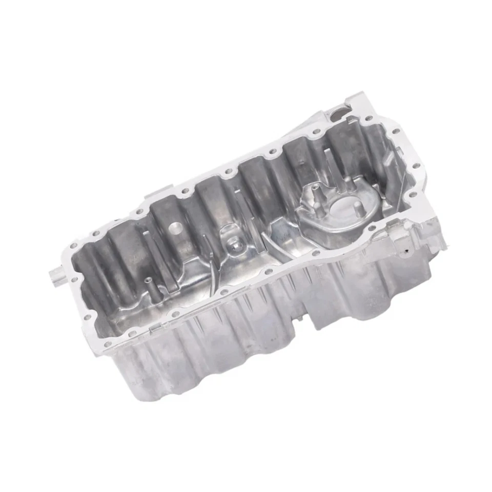 Para Volkswagen GTI 2006-2012 cárter de aceite | aluminio | motor 4 cilindros 1,4 L/2,0 L | 50100 Foto 2 de 4