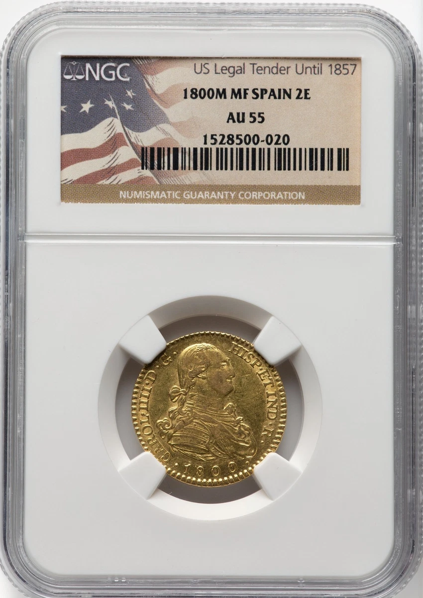 Gold NGC Grade AU 55 Spanish Coins for sale | eBay