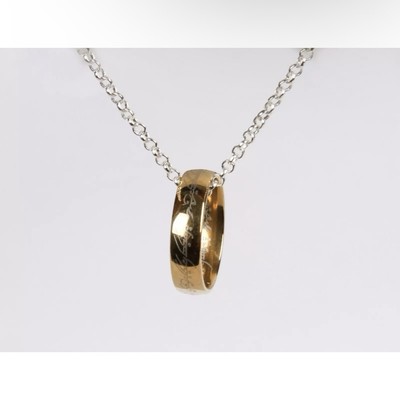🔥The One Ring: Movie Replica with Necklace & Box • Lord of the