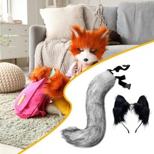 Cat Ears and Tail Set Fancy Dress for Celebrations Themed Party Performance