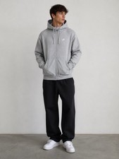 Nike Hoodie Zip Grau Herren Gr. M Full Zip Fl...