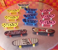 Skateboards, lot of 13 pcs, 3-3 1/2"L by Greenbrier Target, 2024, multicolors