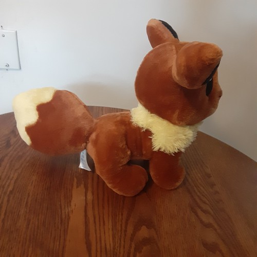 Pokemon Eevee Build A Bear Workshop Peluche Marrón Amarillo Relleno 16" Gran Forma - Imagen 5 de 10