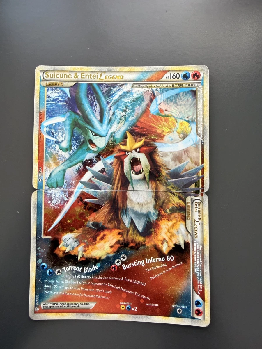 Suicune & Entei Legend Legend Pokémon TCG Cards for sale | eBay