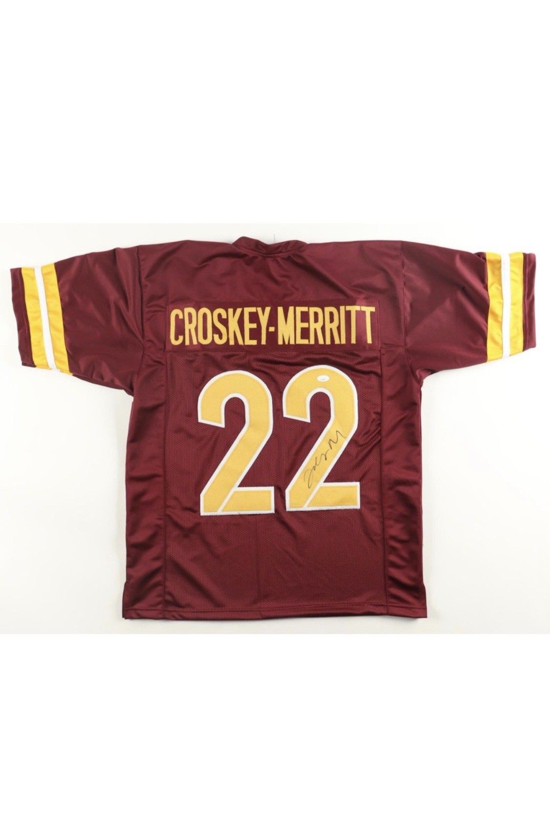 Signed Washington Commanders Jacory Croskey-Merritt jersey  (JSA)