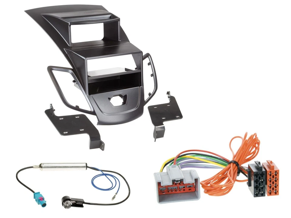 JVC Bluetooth USB DAB MP3 Autoradio für Ford Fiesta 08-10 Display schwarz - Bild 3 von 4