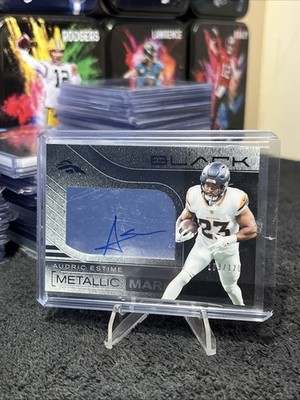 2025 Audric Estime #MMK-AEE Panini Black Autograph /120