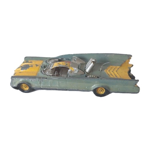 Corgi Toys #267 Batmobile Yellow | 1966 | For Parts Or Repair - Picture 2 of 12