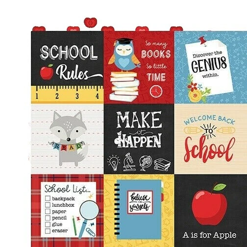 Escuela y educación Cartulina para colecciones de Recortes