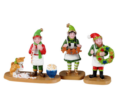 Lemax 22137 - CRAFTY ELVES, SET OF 3