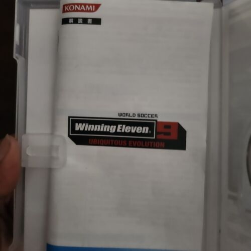 Konami Winning Eleven 9: Ubiquitous Evolution Japan Import - Picture 2 of 4