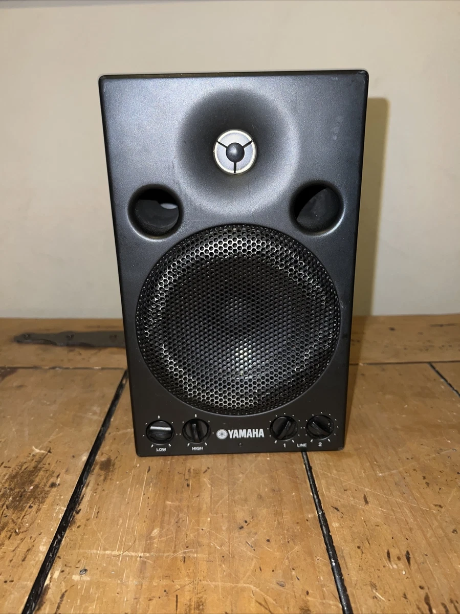 Yamaha MSP3 Powered Studio Monitor Speaker 30W Black | eBay