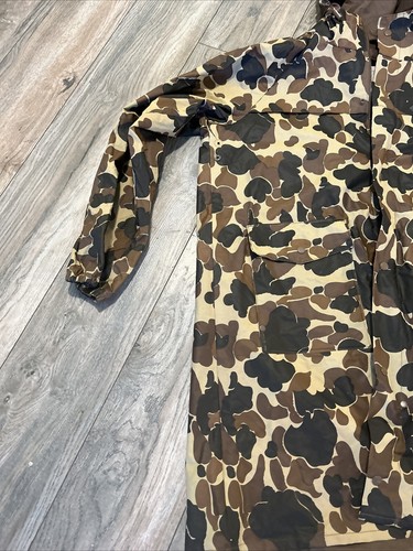 Vintage Columbia Camouflage Rain Jacket Men’s Large Waterproof Breathable - Picture 5 of 19