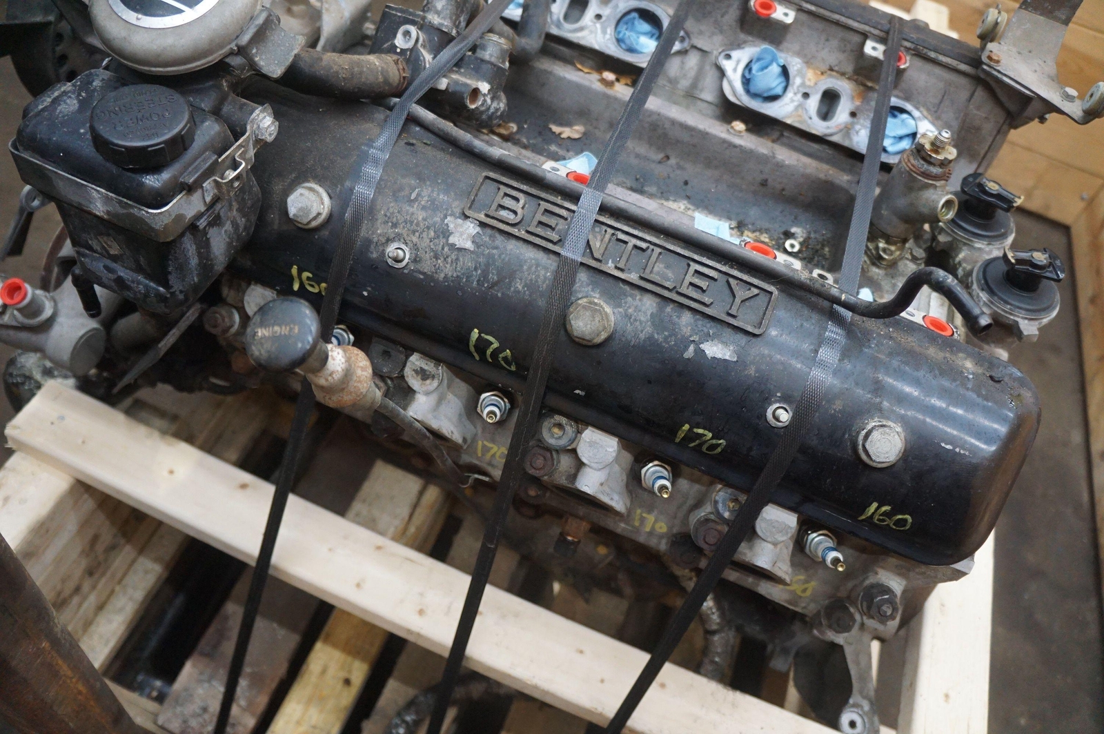 6.75L Turbo V8 Engine Long Block Bentley Turbo R Mulsanne S Brooklands 1990-92
