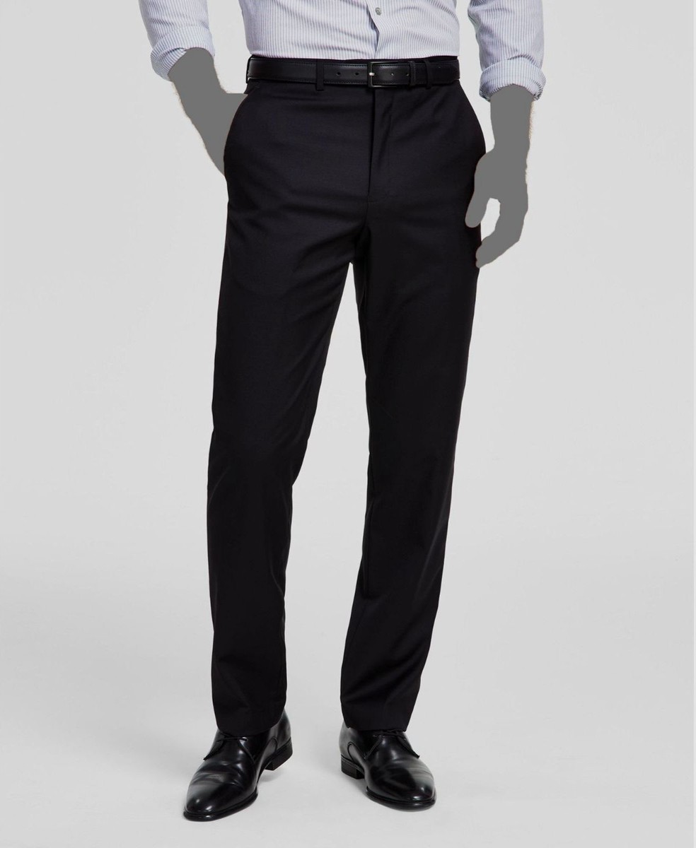 Lauren Ralph Lauren Men's Classic Fit UltraFlex Dress Suit Pants Black 44 x 30 Lauren Ralph Lauren Men's Classic Fit UltraFlex Dress Suit Pants Black 44 x 30