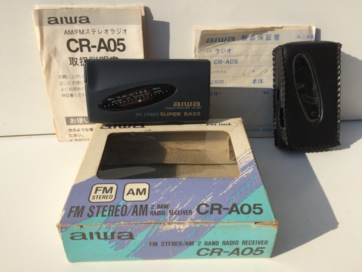 Aiwa CR-A05 Radio Receiver New! Neu! bandAM/TV/FM Extended range