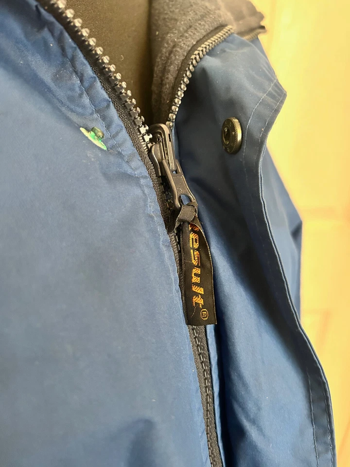 Result Storm Stuff Chaqueta Azul 100% Impermeable con Capucha Oculta Talla M Foto 3 de 4