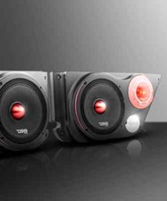 DS18 Front Door Left Right Refit Kit Jeep 6.5 Component Speaker Tweeter JK-FD-LR