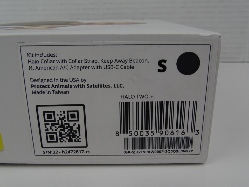 Halo 2+ Wireless Dog Fence & GPS Dog Collar Small Black Used Tested eBay