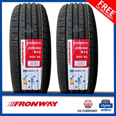 2X New 205 60 16 FRONWAY ECOGREEN 96V XL 2056016 205/60R16 *C/C RATED ...